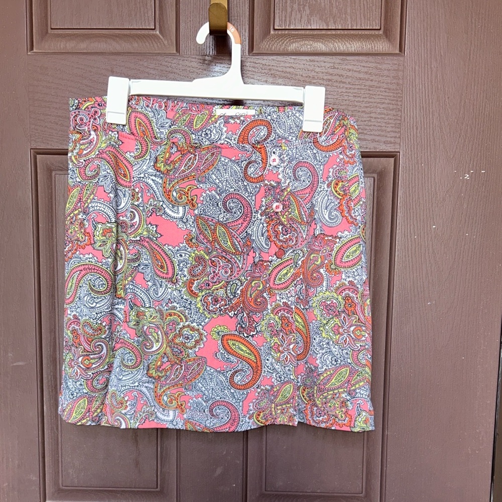 Sport Haley Multicolor Paisley Athletic Shorts